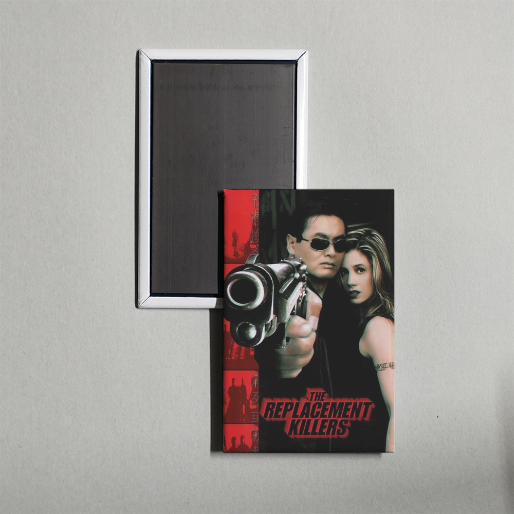 The Replacement Killers Mini Movie Fridge Magnet