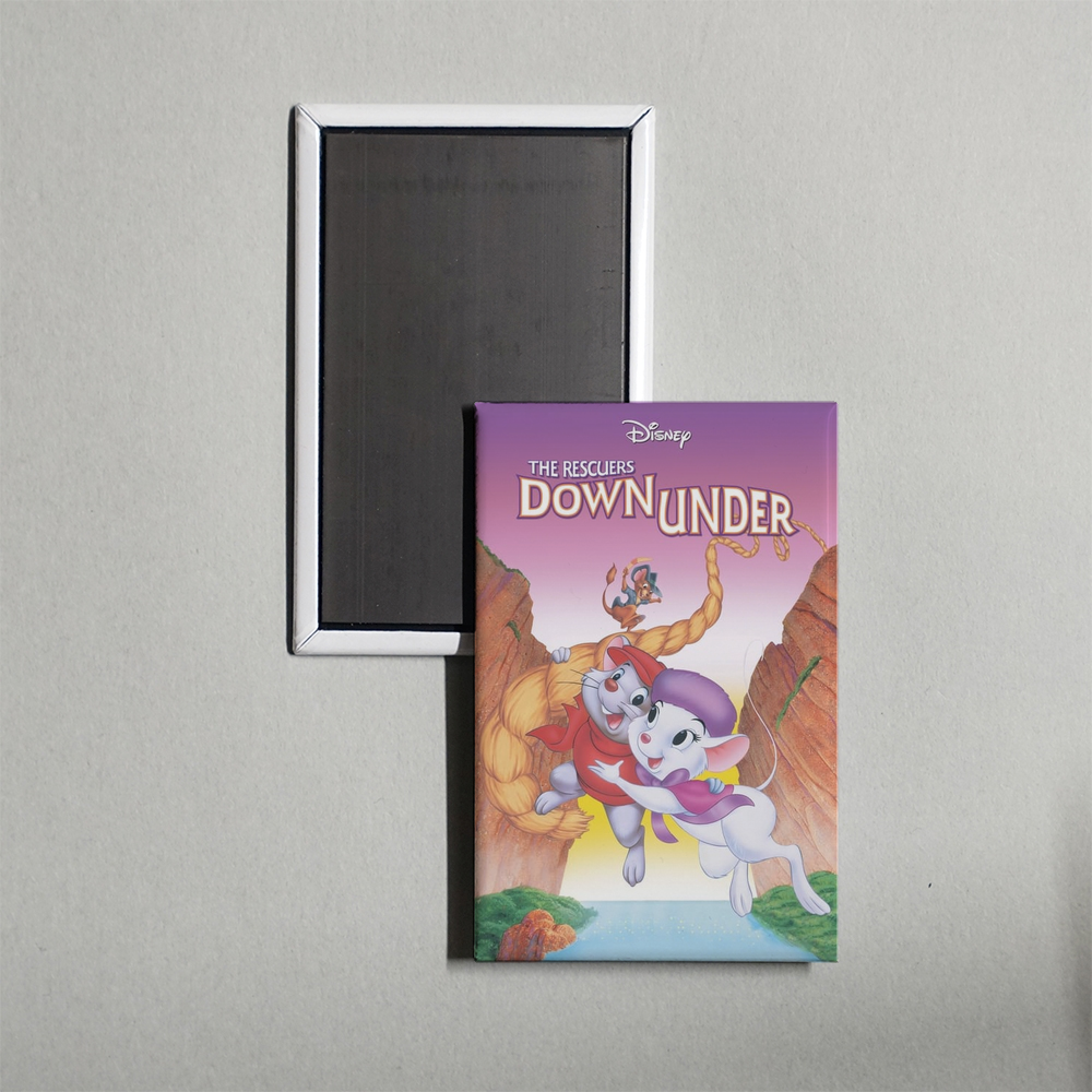 The Rescuers Down Under Mini Movie Fridge Magnet