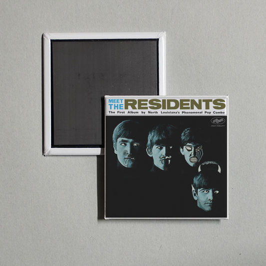 The Residents - Meet The Residents Album Cover Fridge Magnet