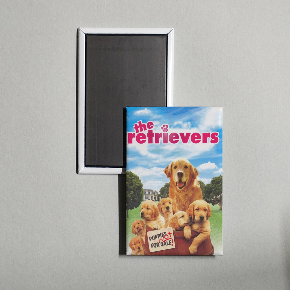 The Retrievers Mini Movie Fridge Magnet