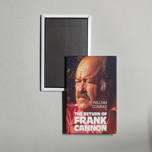 The Return of Frank Cannon Mini Movie Fridge Magnet