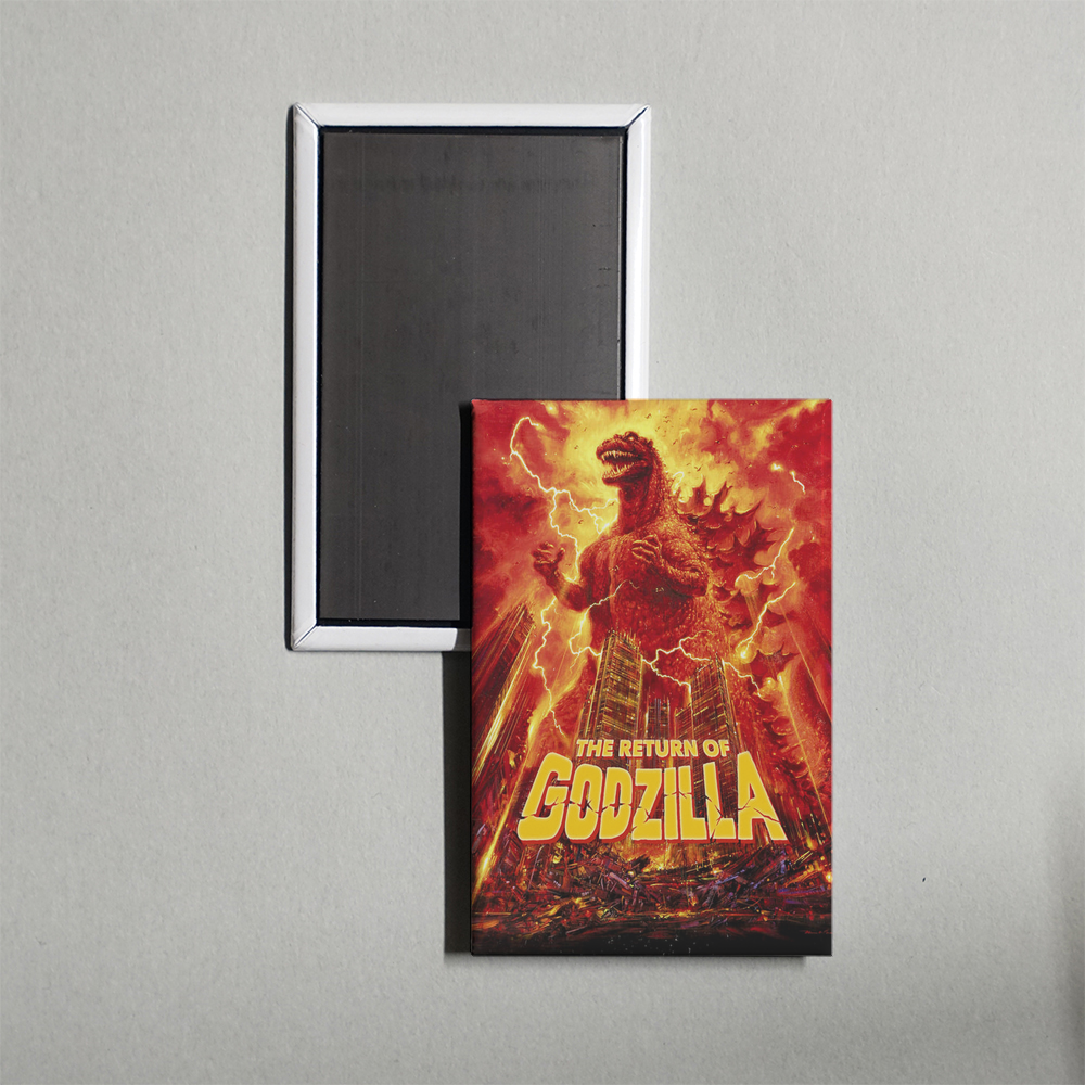 The Return of Godzilla Mini Movie Fridge Magnet