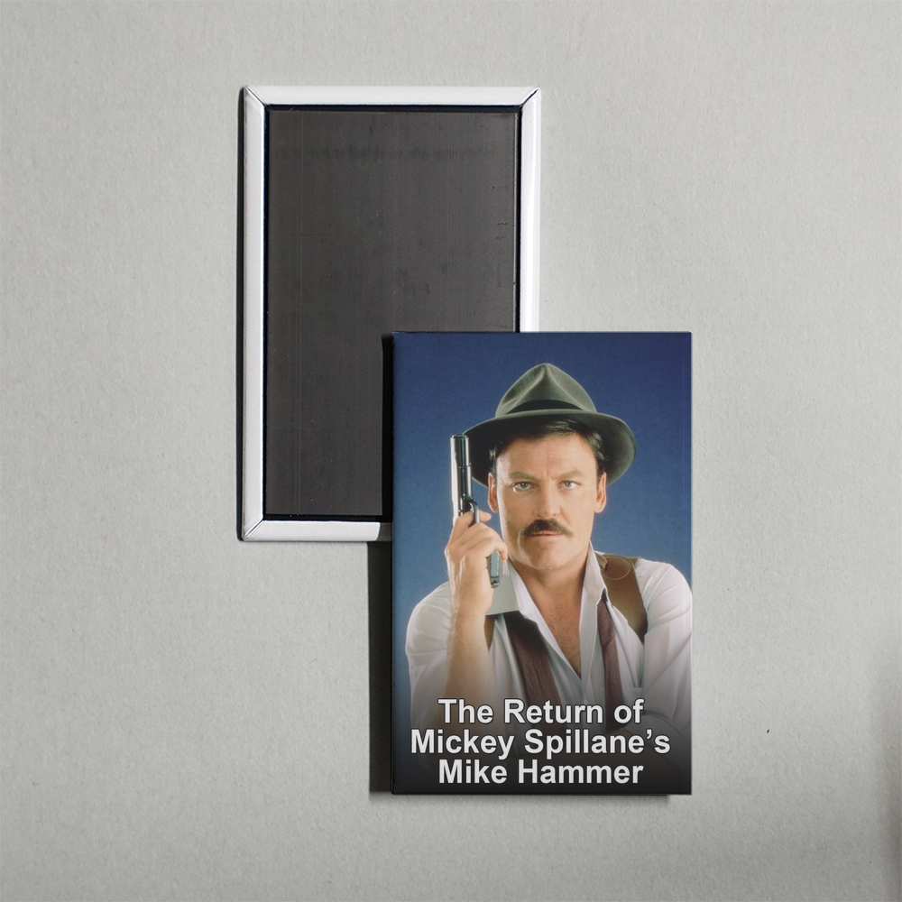 The Return of Mickey Spillane's Mike Hammer Mini Movie Fridge Magnet