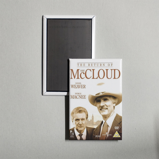 The Return of Sam McCloud Mini Movie Fridge Magnet