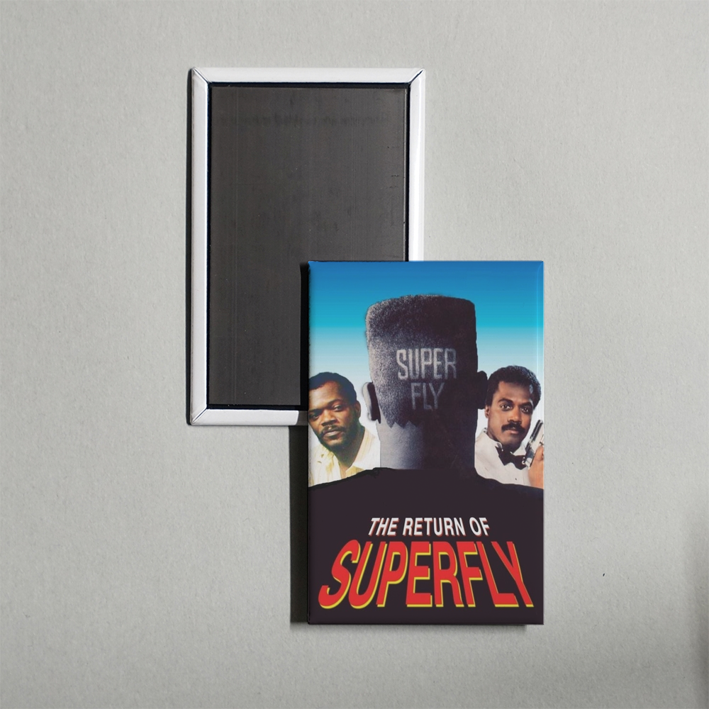 The Return of Superfly Mini Movie Fridge Magnet