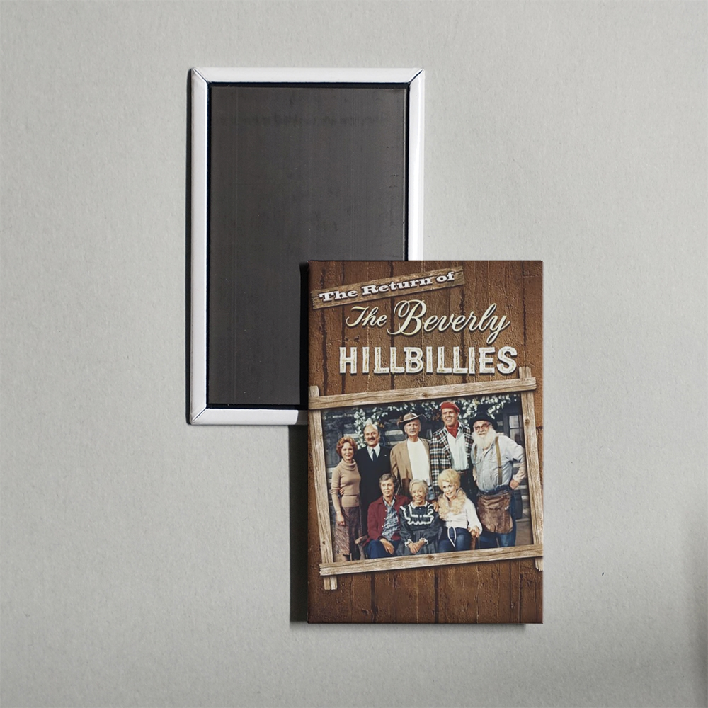 The Return of the Beverly Hillbillies Mini Movie Fridge Magnet