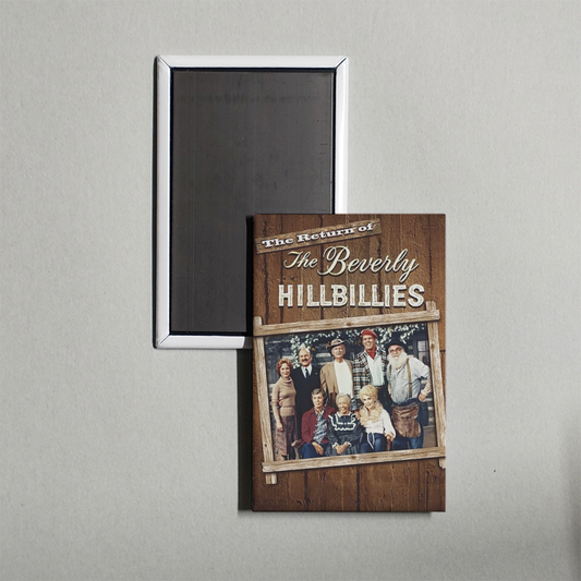 The Return of the Beverly Hillbillies Mini Movie Fridge Magnet