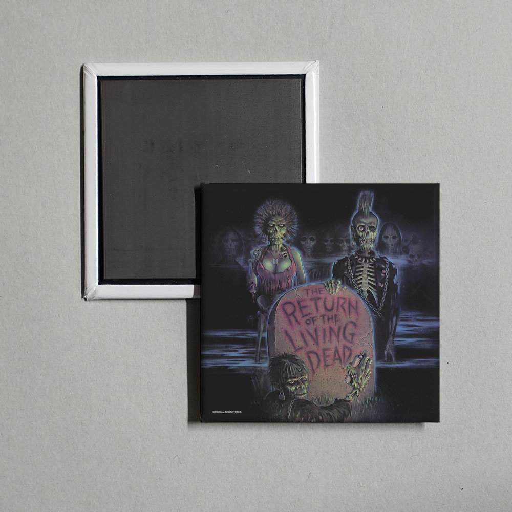 The Return of the Living Dead - Soundtrack Album Cover Fridge Magnet