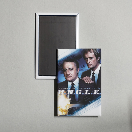 The Return of the Man from U.N.C.L.E. The Fifteen Years Later Affair Mini Movie Fridge Magnet