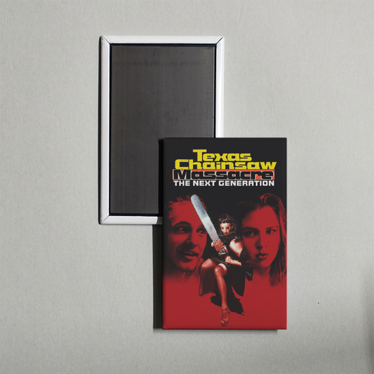 The Return of the Texas Chainsaw Massacre Mini Movie Fridge Magnet