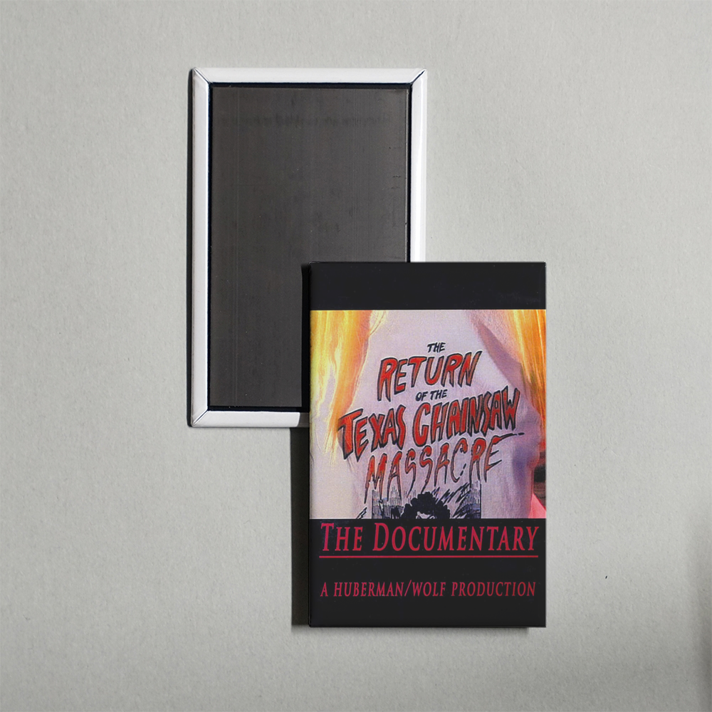 The Return of the Texas Chainsaw Massacre The Documentary Mini Movie Fridge Magnet