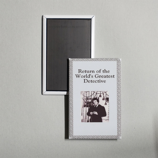 The Return of the World's Greatest Detective Mini Movie Fridge Magnet