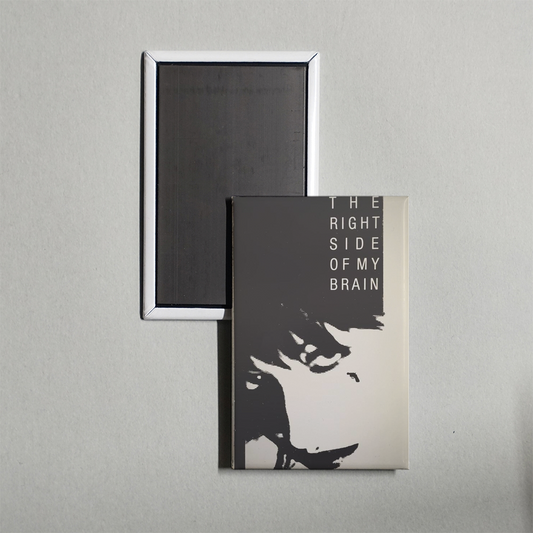 The Right Side of My Brain Mini Movie Fridge Magnet