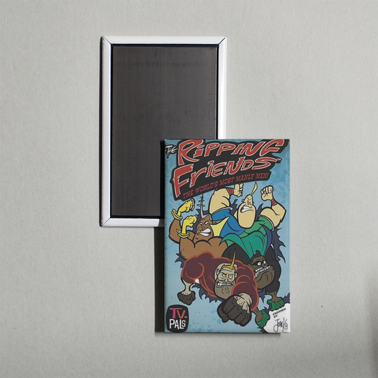The Ripping Friends TV Show Fridge Magnet