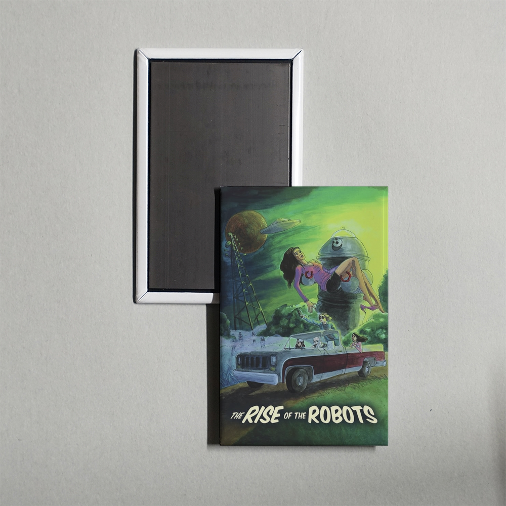 The Rise of the Robots Mini Movie Fridge Magnet