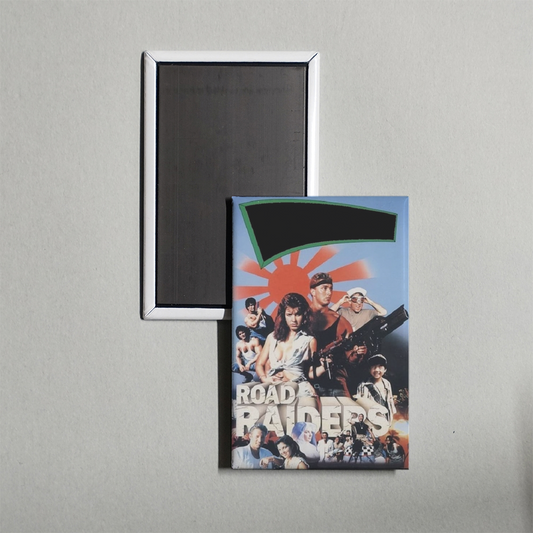 The Road Raiders Mini Movie Fridge Magnet