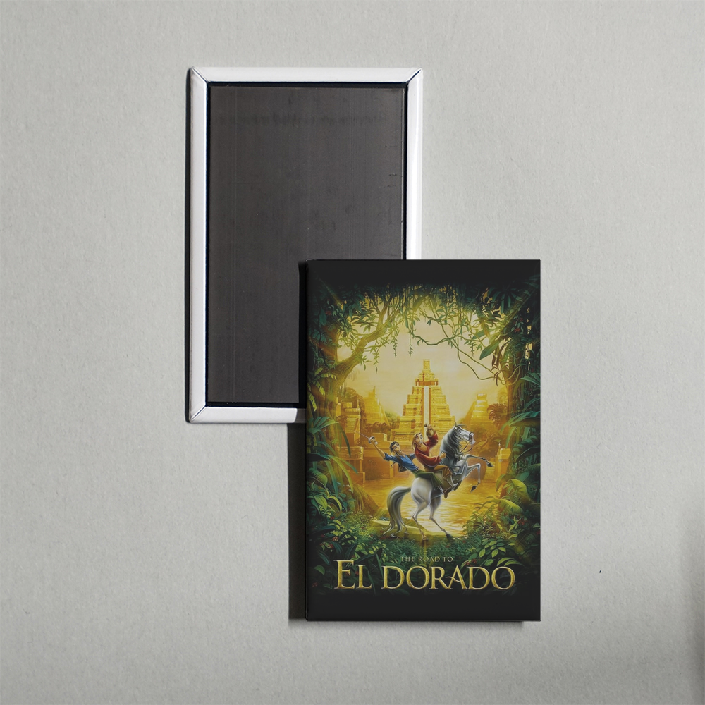 The Road to El Dorado Mini Movie Fridge Magnet