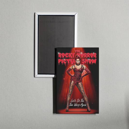 The Rocky Horror Picture Show Let's Do the Time Warp Again Mini Movie Fridge Magnet