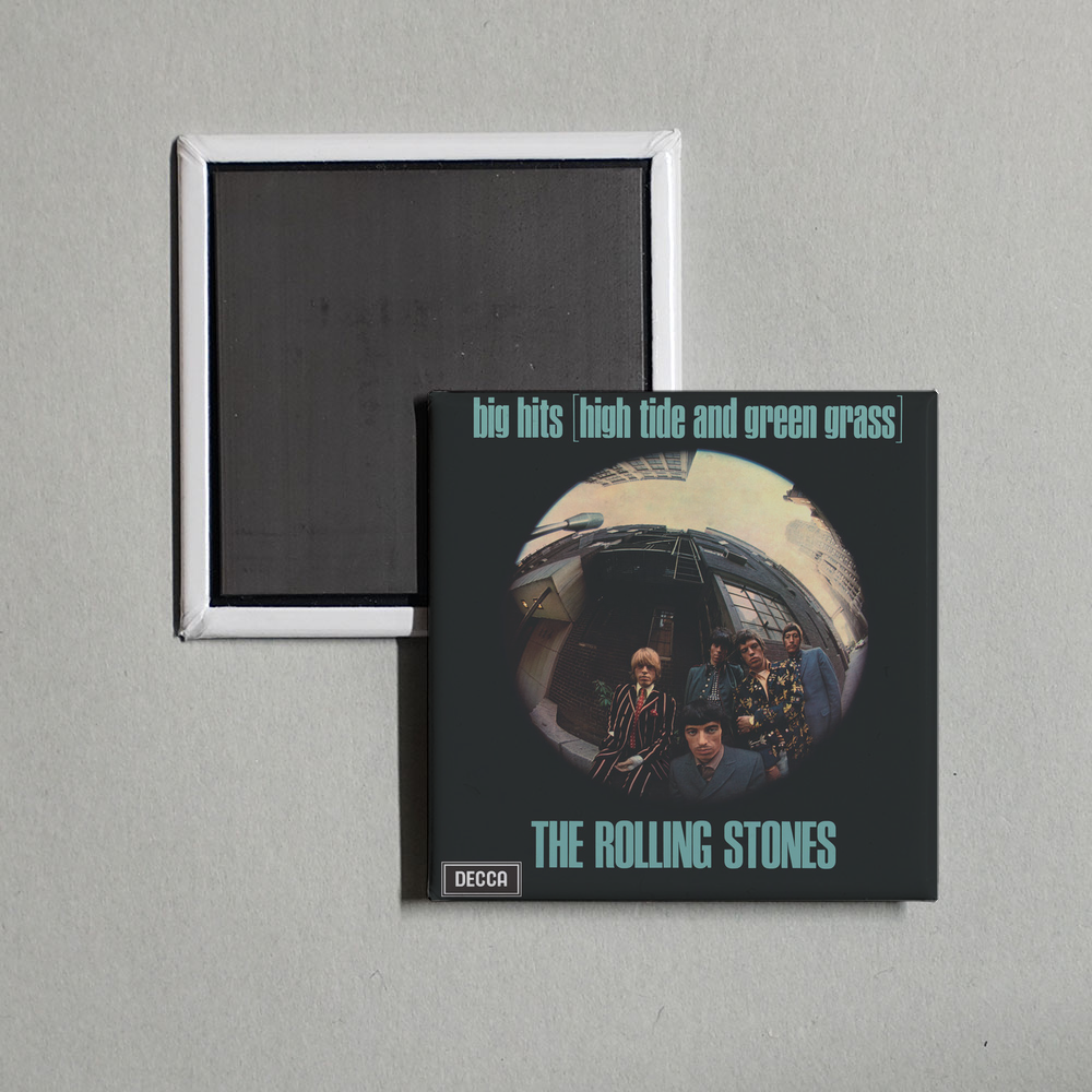 The Rolling Stones - Big Hits (High Tide and Green Grass) Album Cover Fridge Magnet