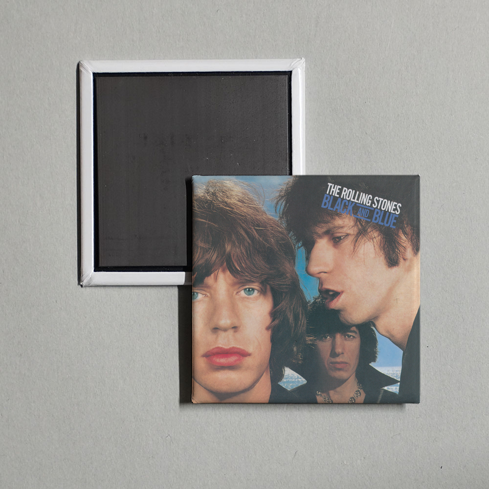 The Rolling Stones - Black And Blue (Remastered 2009) Album Cover Fridge Magnet