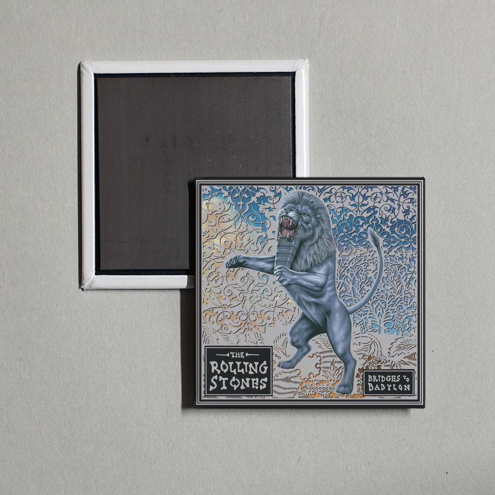 The Rolling Stones - Bridges To Babylon (Remastered) Album Cover Fridge Magnet