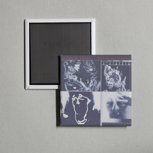 The Rolling Stones - Emotional Rescue (2009 Reastered) Album Cover Fridge Magnet