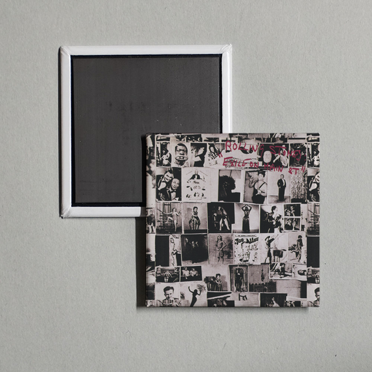 The Rolling Stones - Exile On Main Street (2010 Reastered) Album Cover Fridge Magnet