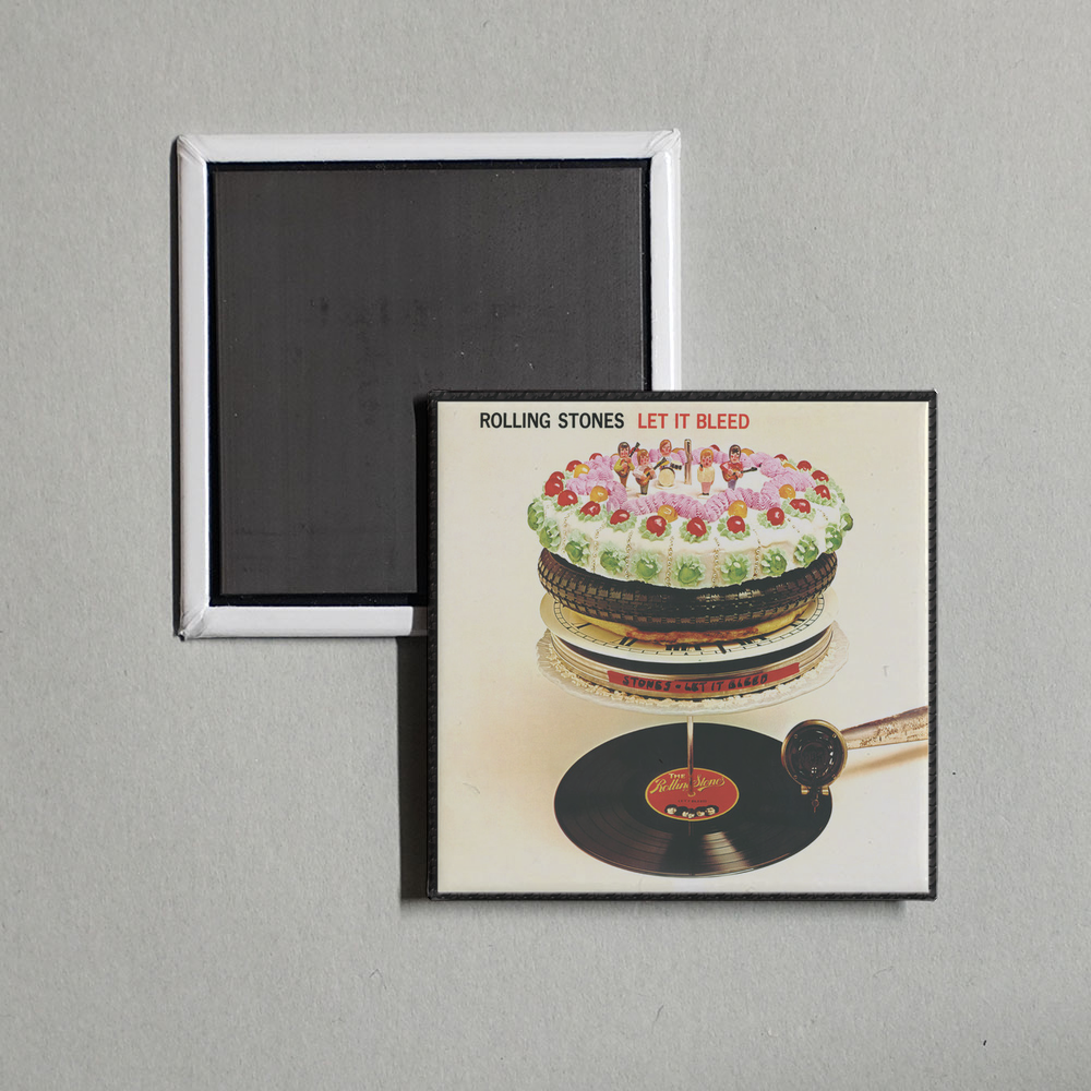 The Rolling Stones - Let It Bleed Album Cover Fridge Magnet