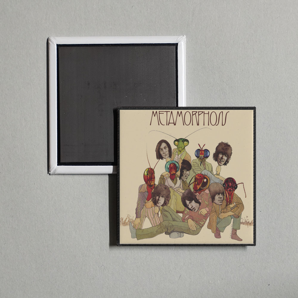 The Rolling Stones - Metamorphosis Album Cover Fridge Magnet