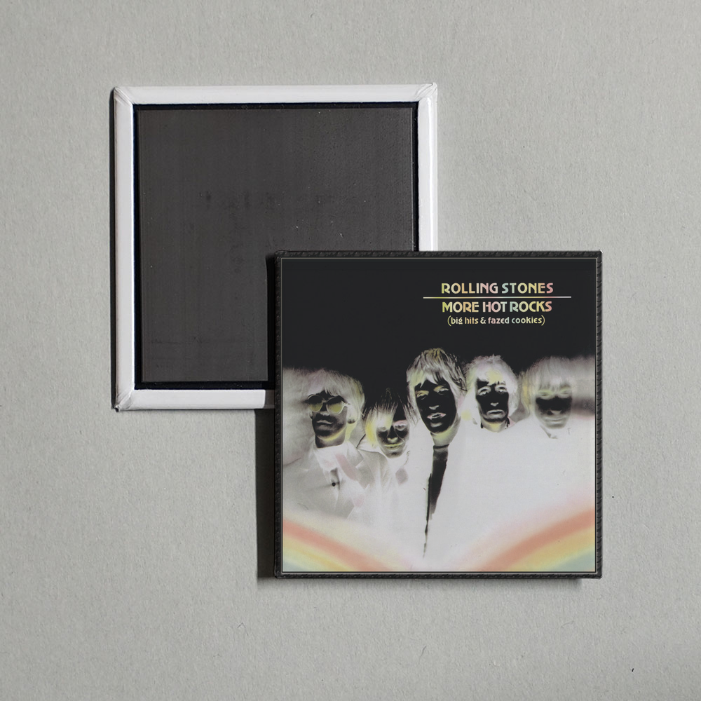 The Rolling Stones - More Hot Rocks (Big Hits & Fazed Cookies) Album Cover Fridge Magnet