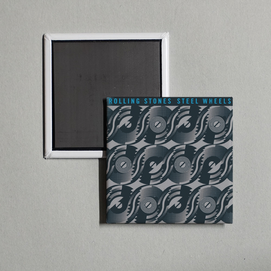 The Rolling Stones - Steel Wheels (Remastered 2009) Album Cover Fridge Magnet