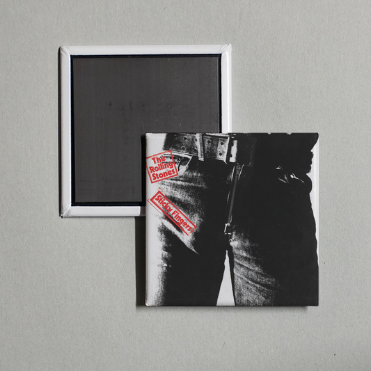 The Rolling Stones - Sticky Fingers (Remastered) Album Cover Fridge Magnet