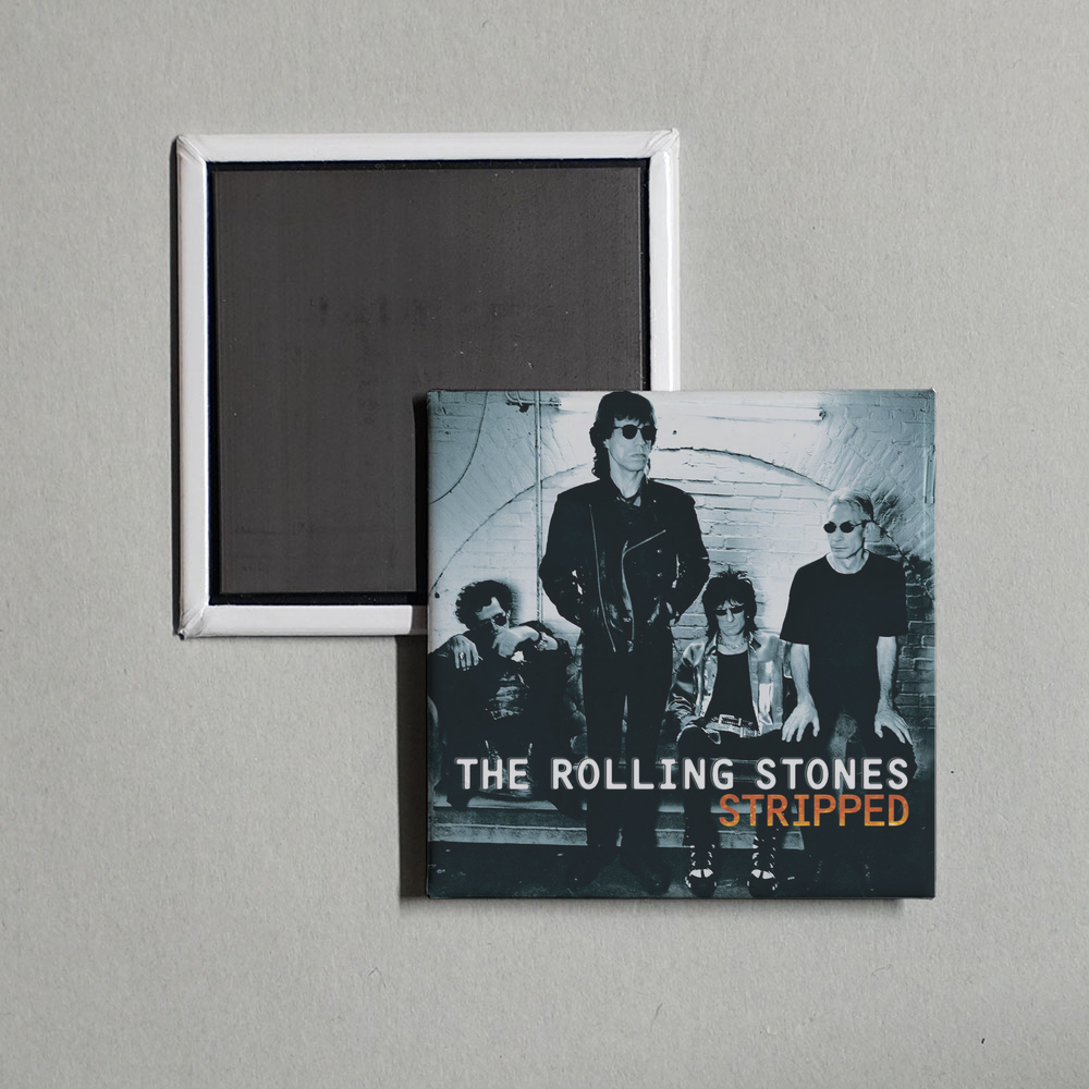 The Rolling Stones - Stripped Album Cover Fridge Magnet