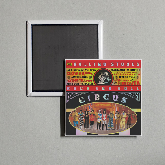 The Rolling Stones - The Rolling Stones Rock And Roll Circus (Expanded) Album Cover Fridge Magnet