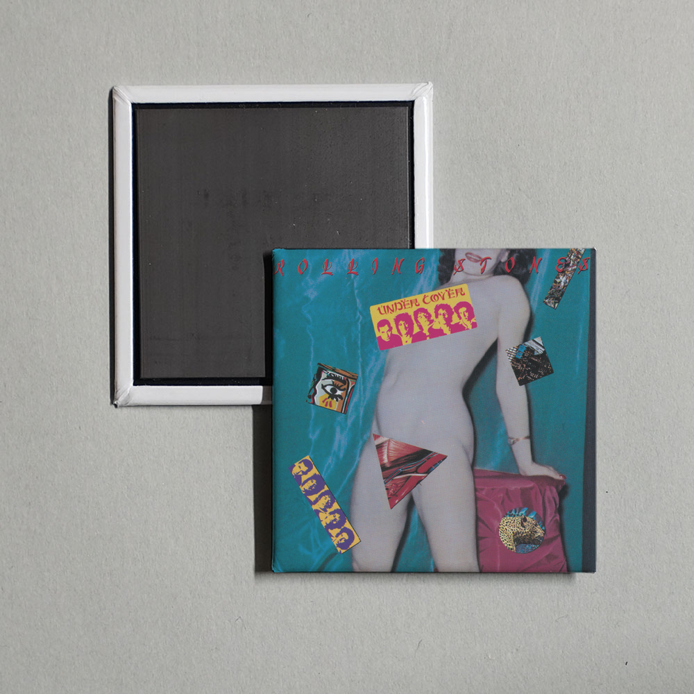 The Rolling Stones - Undercover (2009 Reastered) Album Cover Fridge Magnet