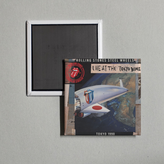 The Rolling Stones Steel Wheels - Live at the Tokyo Dome Album Cover Fridge Magnet