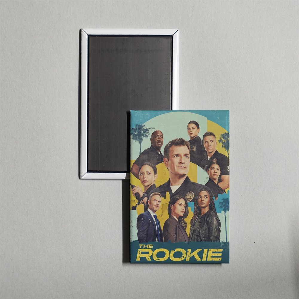 The Rookie TV Show Fridge Magnet