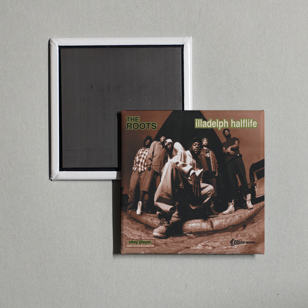 The Roots - Illadelph Halflife Album Cover Fridge Magnet