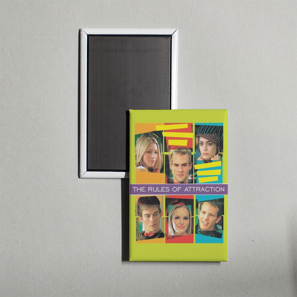 The Rules of Attraction Mini Movie Fridge Magnet