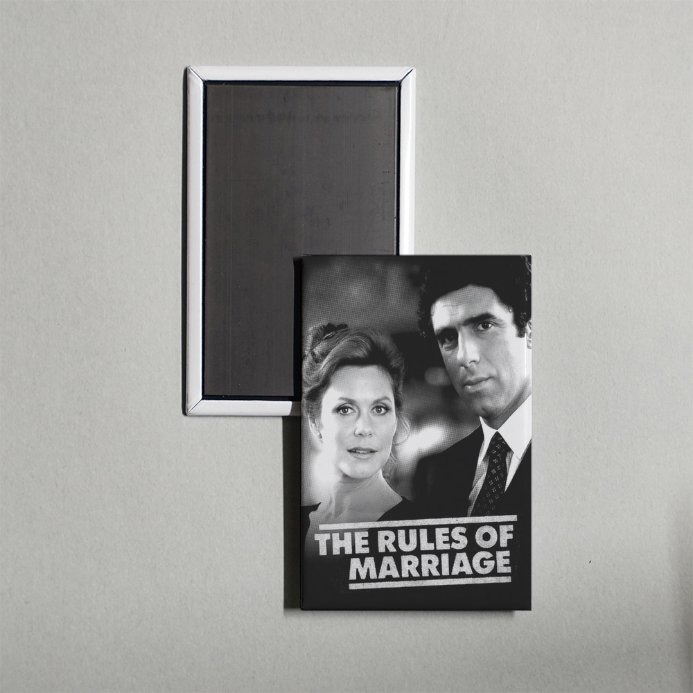 The Rules of Marriage Mini Movie Fridge Magnet