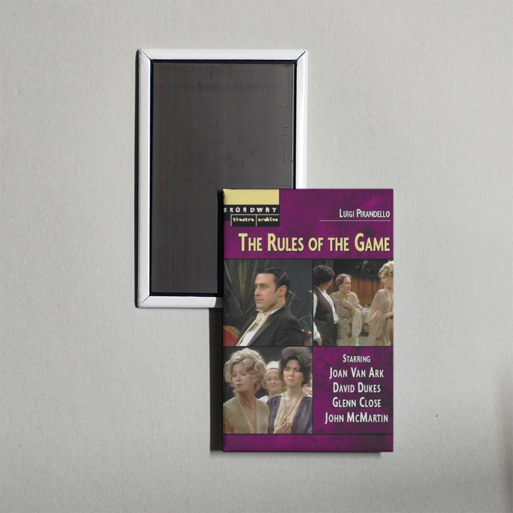 The Rules of the Game Mini Movie Fridge Magnet