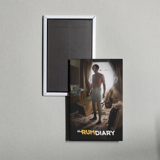 The Rum Diary Mini Movie Fridge Magnet