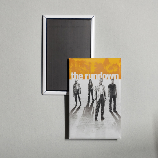 The Rundown Mini Movie Fridge Magnet