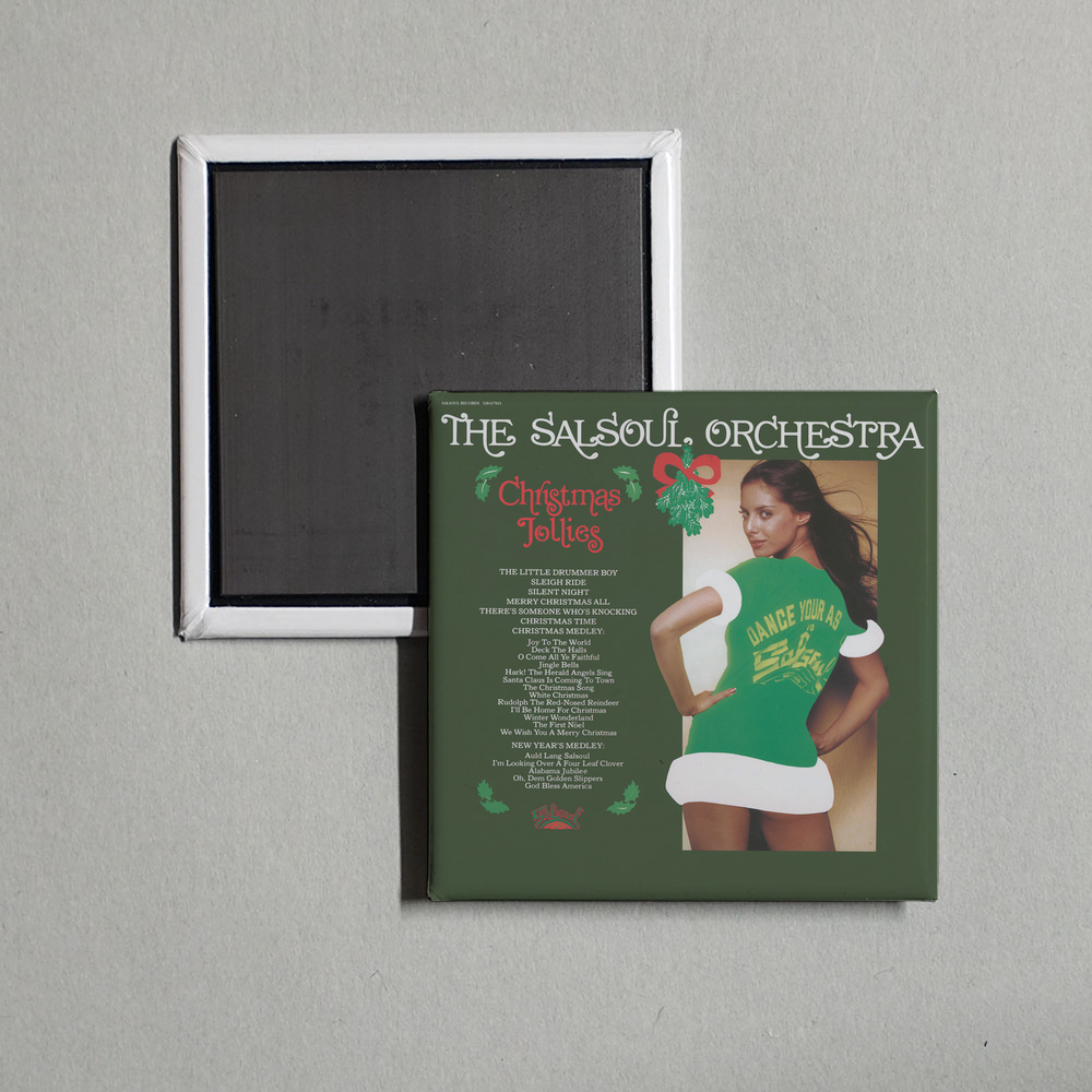 The Salsoul Orchestra - Christmas Jollies (Tom Moulton Remix;2022 - Remaster) Album Cover Fridge Magnet