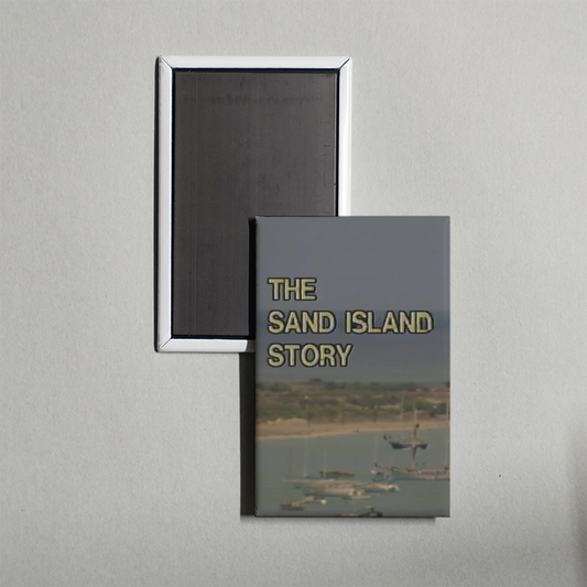 The Sand Island Story Mini Movie Fridge Magnet
