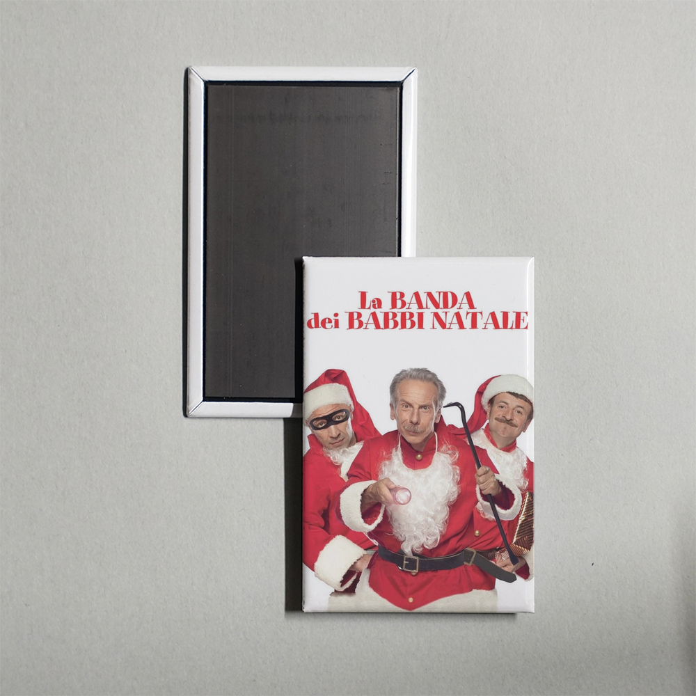 The Santa Claus Gang Mini Movie Fridge Magnet