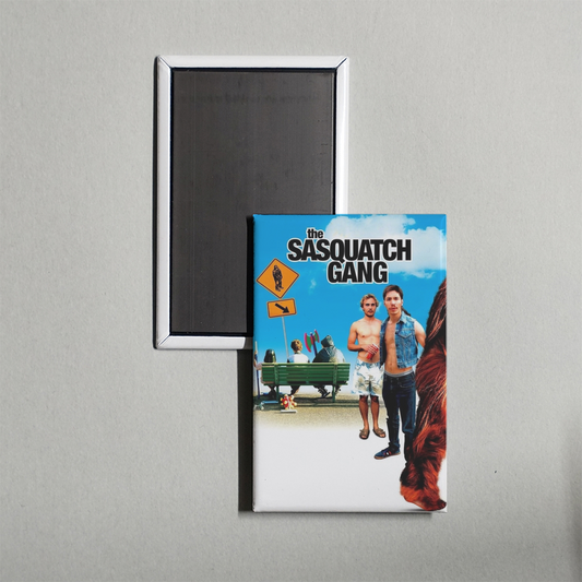 The Sasquatch Gang Mini Movie Fridge Magnet