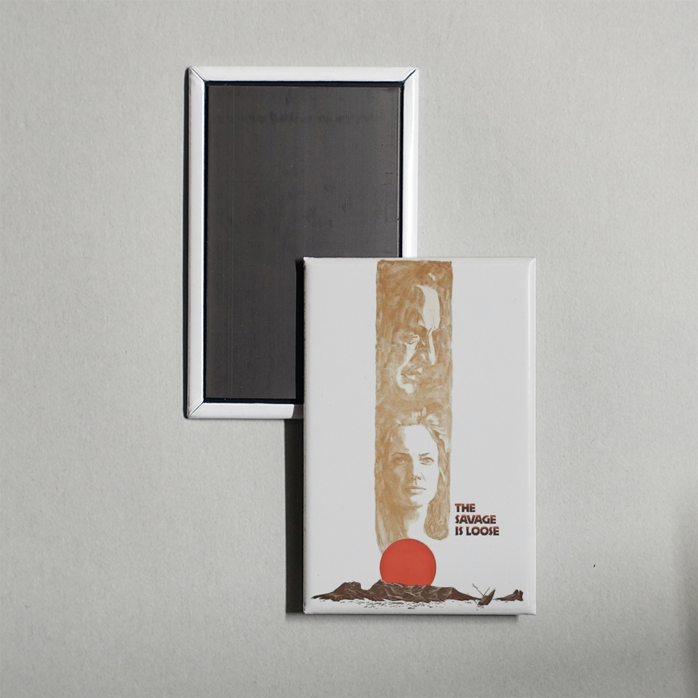 The Savage Is Loose Mini Movie Fridge Magnet