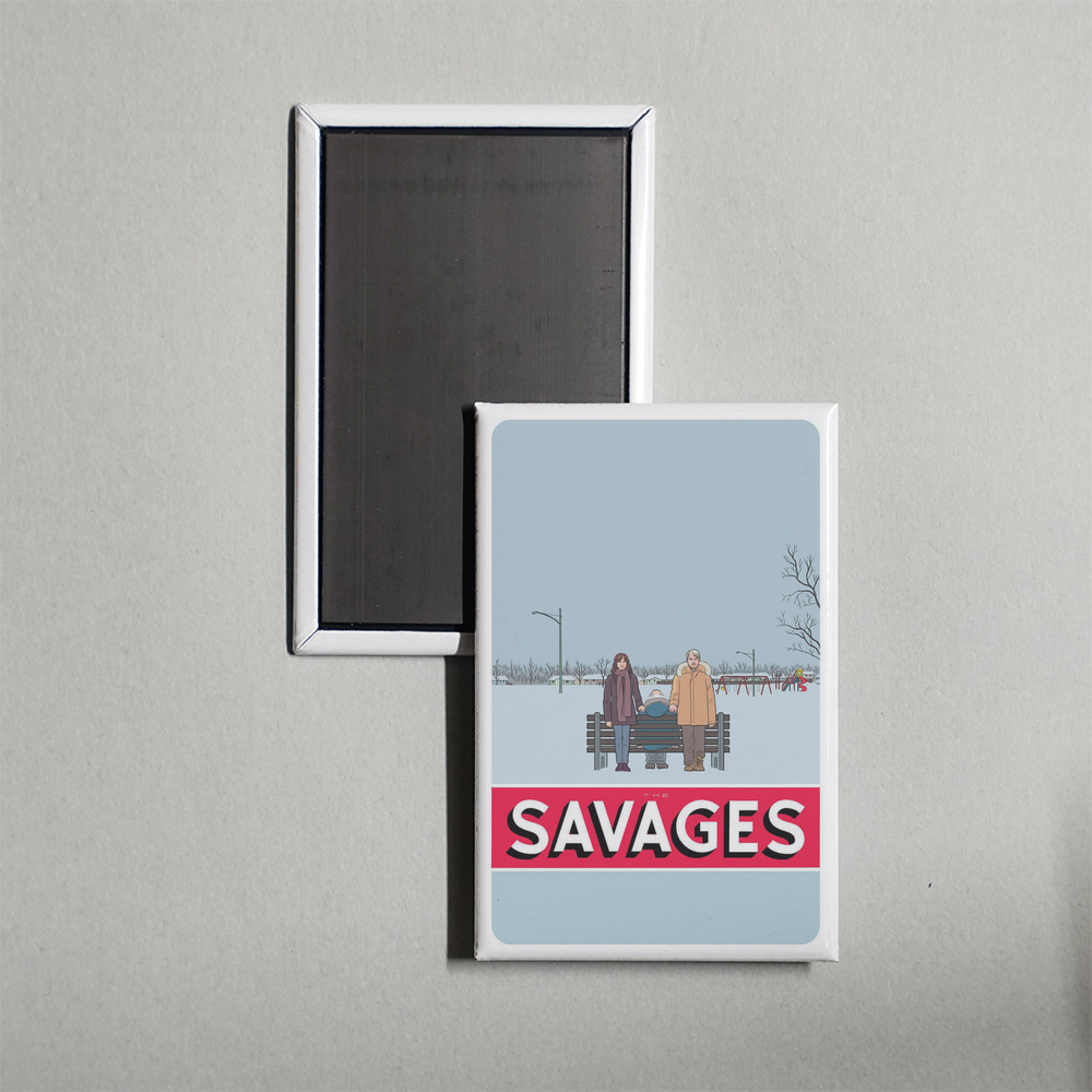 The Savages Mini Movie Fridge Magnet