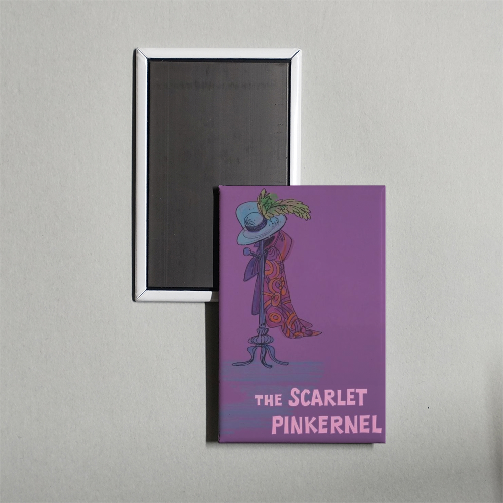 The Scarlet Pinkernel Mini Movie Fridge Magnet